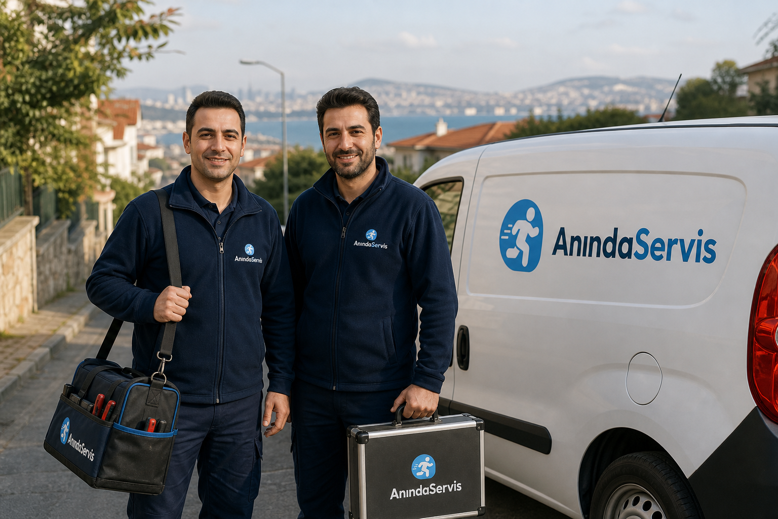 Anında Servis ekip ve servis aracı - Eskişehir Toshiba Beyaz Eşya Servisi